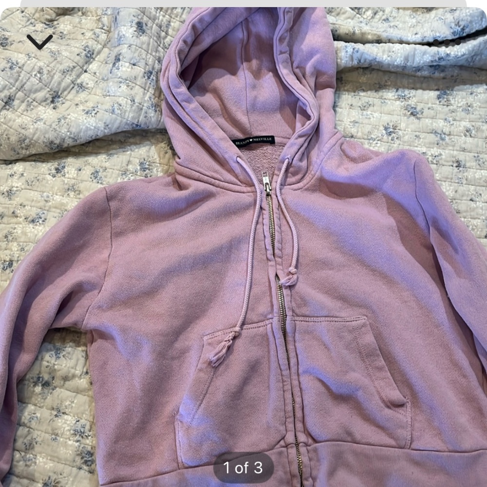 Brandy Melville rare zip up